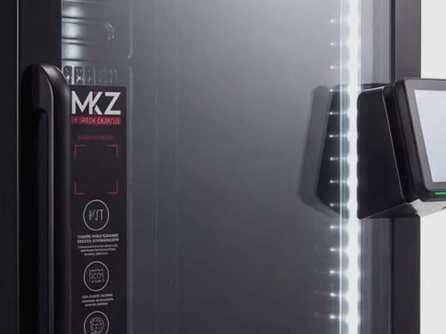 LED-Beleuchtung und smartes Display an der Tür